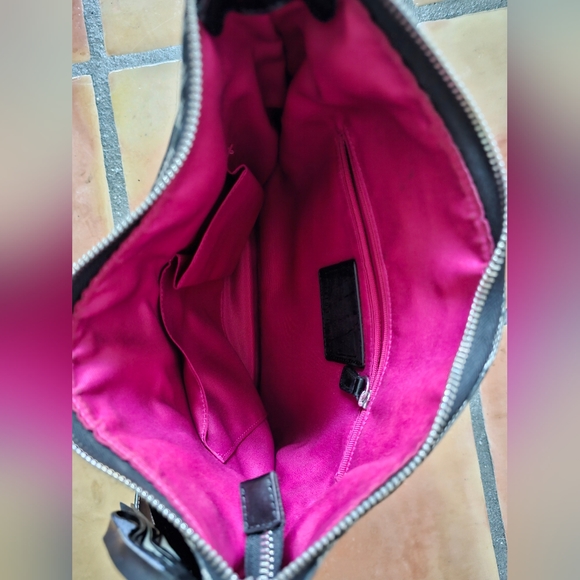 Coach purse , AUTHENTIC COACH K1193-F18925 HERITAGE BLACK/GRAY Bag Purse Tote - Picture 3 of 9